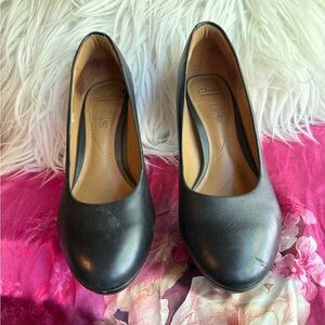 Clarks Women's Elegant Black Heels